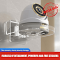 Miniatyrbild 10 av 11: Lättinstallerat övervakningsstativ Fri-punch Akryl Fäste CCTV Kamerahållare Projektor N3e9 transparent one-size