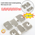Miniatyrbild 9 av 11: Stål Interlock Hängande Spänne 1-10X (50% RABATT) silverA one-size 2pcs
