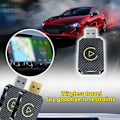 Miniatyrbild 11 av 11: Trådlös Box Uppgradering Android Smart Bil Trådlös Adapter Box W8S4 R2P9 Y1K8 Silvery 1pcs