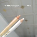 Miniatyrbild 8 av 11: 2-i-1 Eyelinerpenna Vattentät Mjuk Långvarig Dubbelanvändning Svart Eyeliner black+white 1.1g