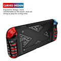 Miniatyrbild 2 av 11: För Switch 2 Spelkonsol Skyddsfodral Allomfattande Anti Fall+ I2P4 black 1pcs