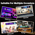 Miniatyrbild 8 av 11: Led Bilmonterad Flexibel Fullfärgsskylt Intelligent Kan Styra Diy T7e0 A 1set