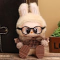 Miniatyrbild 6 av 11: 【Endast Kläder】17cm Labubu Kläder V1/v2 Sittande Party Set Dockkläder Klänning Vinyl Kostym Up I8n7 Winter Mocha 1pcs