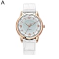 Miniatyrbild 6 av 11: Nytt Mode Casual Dam Quartz Klocka PU Läder Färg Armband Flicka Urtavla Klocka Studentpresenter O0X5 Blue One size