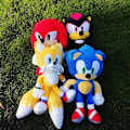 Miniatyrbild 8 av 11: Sonic The Hedgehog Shadow Amy Rose Knuckle Tail Plyschleksak Mjuk Fylld Docka För Barn G0G5 C One size