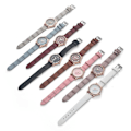 Miniatyrbild 8 av 11: Nytt Mode Casual Dam Quartz Klocka PU Läder Färg Armband Flicka Urtavla Klocka Studentpresenter O0X5 Red One size
