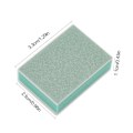 Miniatyrbild 2 av 11: 5/20 st Mini Nagelbufferblock Nagelkonst Sandpapper Polering UV Gel Glänsande Buffer Filar DIY Filset Green and WhiteA 1pcs 10pcs