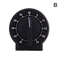 Miniatyrbild 11 av 11: Minut Timer Mekanisk Manuell Matlagnings Timer Urverk varm White 1pcs