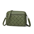 Miniatyrbild 11 av 11: Ny Dam Crossbody Väska Praktisk Broderi Diamanter Rutnät Sho Black One size