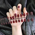 Miniatyrbild 10 av 11: 24 st Matte Bare Skin Tone Korta Nagelbitar  taro 24pcs