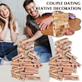 Miniatyrbild 4 av 11: Super Naughty Block Tower Spel Byggklosstorn Vuxen W1Q2 Par O4U1 F2M7