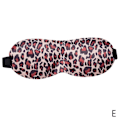 Miniatyrbild 1 av 11: 3D Reseögonmask Sovmask Vadderad Skugga Skydd Vila Avslappning Sovbindel Z1O0 Leopard print one-size