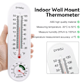 Miniatyrbild 9 av 11: Generisk Inomhus/Utomhus Termometer Hygrometer - Exakt Temperatur- & Fuktighetsmätare för Växthus, Hem, Kontor - Digital Display - Bat