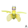 Miniatyrbild 5 av 11: Flygande Fée Honungsbi Dockor Magiska Julklappar Infraröd Kontroll Induktioner Snabbt~ yellow one-size