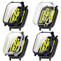 Miniatyrbild 4 av 11: För Redmi Watch 5 Active / 5 Lite Skyddsfodral TPU Vattentätt Klockskydd B1B4 clear for Watch 5 active