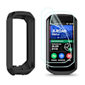 Miniatyrbild 1 av 11: Silikonskydd & Skyddsfilm För Garmin Edge1050 Anti Fall. G2B9 balck 1set