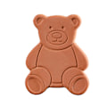 Miniatyrbild 1 av 11: Terracotta Brun Sockerkaksbjörn Förvaring och Räddare Brun Skiva Socker Socker Brun J7M3 No. 4 bear 1pcs