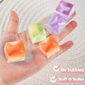 Miniatyrbild 3 av 11: Mini Isblock Leksak Stressboll Leksak Ny Transparent Lot L5 Kub Fidget F6Y6 T3U6 green one-size