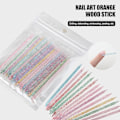 Miniatyrbild 4 av 11: Nagelkonstverktygssats Nagelgelélim DIY-set Filremsa för nybörjare^ C7V5 setA 4pcs