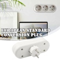 Miniatyrbild 11 av 11: Ström Standardkontakt Adapter Uttag Konvertering 250V Väg 3 Uttag - 1 √ 16A F3C1