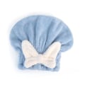 Miniatyrbild 8 av 11: Superabsorberande hårhandduksinpackning för vått hår, mikrofiberhår Dr blue 1pcs