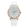Miniatyrbild 1 av 11: Nytt Mode Casual Dam Quartz Klocka PU Läder Färg Armband Flicka Urtavla Klocka Studentpresenter O0X5 White One size