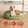 Miniatyrbild 7 av 11: 1x Smart Hundleksak Boll Elektronisk Interaktiv Leksak Rörlig Boll för Valp Katt K orange 1pcs