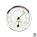 Miniatyrbild 7 av 11: Termometer Mini Hygrometer Analog Luftfuktighet Rumsklimat Ne Utomhus-Inomhus C9C3 white One-size