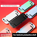 Miniatyrbild 2 av 11: För Switch 2 Skyddsfodral Enkel Set Spelkonsol Skyddsfodral N2M3 Blue green gradient 1pcs