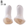 Miniatyrbild 7 av 11: CUIKOSAER Vintertofflor Foder Plysch Päls Tofflor Foder Slip-in, Innersulor för Crocs Tofflor Ersättning, Vit Pälsinsats, Varma Hustomtar Fleece White 39-40