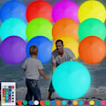 Miniatyrbild 3 av 11: 16 tum LED Strandboll 16 Färger Ändra Ljus Pool ι) Boll х> B9U0