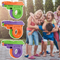 Miniatyrbild 9 av 11: 3D Barn Rättika Simulering Revolver Visselpipa Press Leksak Dekompression D9M5 orange one-size