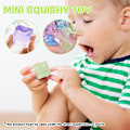 Miniatyrbild 5 av 11: Mini Isblock Leksak Stressboll Leksak Ny Transparent Lot L5 Kub Fidget F6Y6 T3U6 green one-size