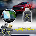 Miniatyrbild 5 av 11: Trådlös Box Uppgradering Android Smart Bil Trådlös Adapter Box W8S4 R2P9 Y1K8 Silvery 1pcs