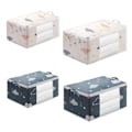 Miniatyrbild 8 av 11: 1 X Förvaringsväska för Kläder Stor Kapacitet Organizer för Täcken Filt Säng Q2U7 navy blueL 1pcs