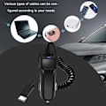 Miniatyrbild 11 av 11: Billaddare Snabbladdare Typ C Micro USB Laddning För iPhone 15 Pro Max /Android