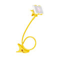 Miniatyrbild 1 av 11: Universell Lazy Mobiltelefon Svanhals Stativhållare Flexibel Säng Skrivbord Bordsklämma√ yellow one-size