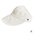Miniatyrbild 4 av 11: Bredbrättad Solskydd Tom Mjuk Hatt UV-skydd Hatt N E Sun G1V7 D1E5 P5U9 beige one size
