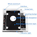 Miniatyrbild 3 av 11: HDD Universal CD/DVD Caddy SATA till SATA Hårddisk GX Adapter Fo 9.5mm One-size