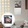 Miniatyrbild 4 av 11: Moo Deng Kalender, Roliga Hippo Väggkalendrar, 2025 Moo Kalendrar Deng 'AU.