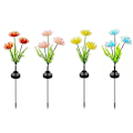 Miniatyrbild 7 av 11: Solcellsdrivna Trädgårdslampor, Solcellsblommor Vattentäta IP65 Solcellslampor, Utomhus Landskapsbelysning Dekorativ för Gård Gräsmatta Uteplats yellow 1set