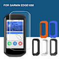 Miniatyrbild 4 av 11: Silikonskydd & Skyddsfilm För Garmin Edge1050 Anti Fall. G2B9 balck 1set