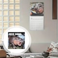 Miniatyrbild 9 av 11: Moo Deng Kalender, Roliga Hippo Väggkalendrar, 2025 Moo Kalendrar Deng 'AU.