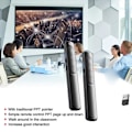 Miniatyrbild 4 av 11: Trådlös USB Powerpoint Presentation Laserpekare Klicker Fjärrkontroll Penna L Digital display rechargeable 