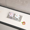 Miniatyrbild 8 av 11: Blomformad Toalett Tryckknapp Toalettspolknapp Ny Härlig Hjälpreda E5N2 pink 1PC