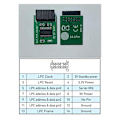 Miniatyrbild 2 av 11: Tpm2.0 Säkerhetsmodul Stödjer Multi-märkes Moderkort 20-1pin black 20pin LPC