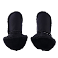 Miniatyrbild 1 av 11: CUIKOSAER Vintertofflor Foder Plysch Päls Tofflor Foder Slip-in, Innersulor för Crocs Tofflor Ersättning, Vit Pälsinsats, Varma Hustomtar Fleece black 37-38