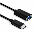 Miniatyrbild 11 av 11: OTG USB-C 3.1 Hane Typ-C till USB Adapter 3.0 A Hona Konverterare 2025 DataUS2025 white one-size