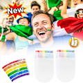 Miniatyrbild 9 av 11: Pride Sminkstift Festival Party Intensiv Ansiktsfärg Rolig Flagga kropp Y7J4 X3K8 2pc onesize