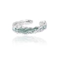 Miniatyrbild 1 av 11: Blå Våg Armband Ring Nisch High-end Design Armband Mode Ring Mångsidigt Par W3J6 E 1pcs